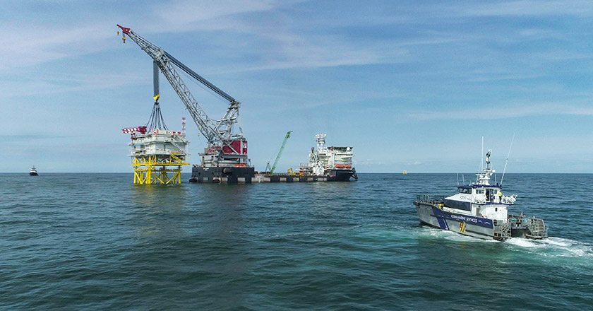 East Anglia ONE Offshore Substation Installed