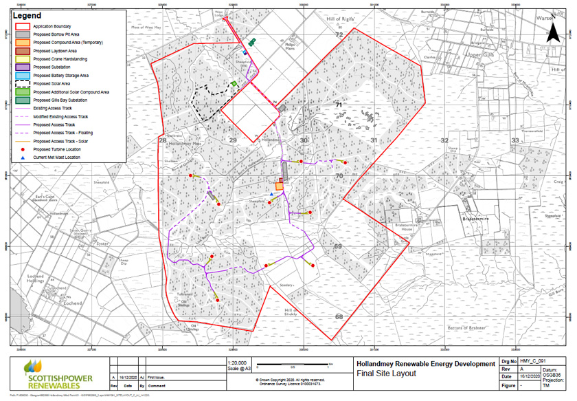 Hollandmey Renewable Energy Development - Site overview, key facts and ...