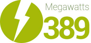 infographic - 389 megawatts